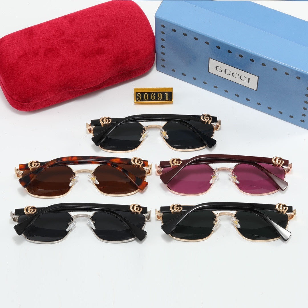 Fashion hot 5 color sunglasses 30691s-sss62