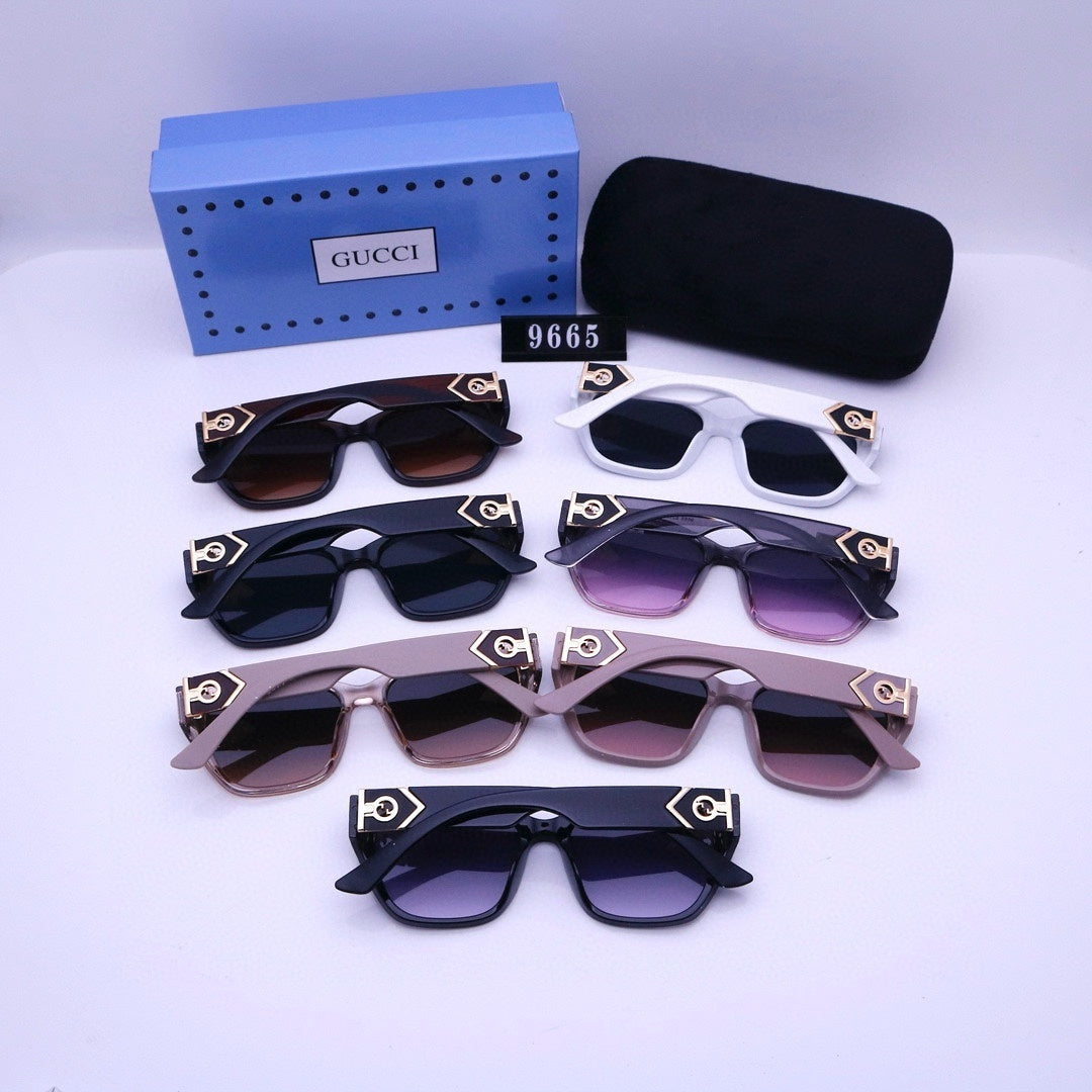 Fashion hot 7 color sunglasses 9665s-sss62