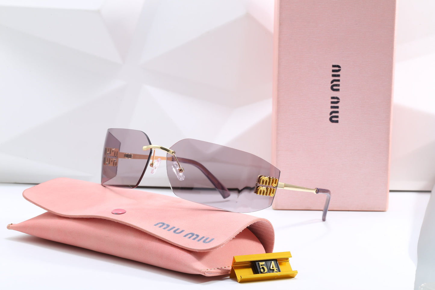Luxury Large Frame Sunglasses Y-0857s-sss62