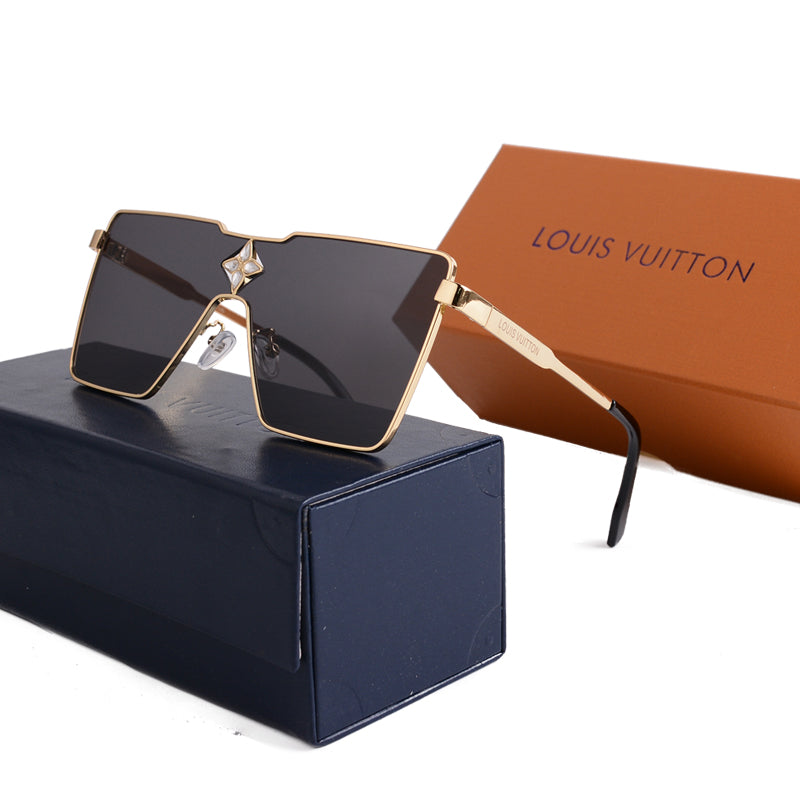 Luxury Large Frame Sunglasses Y-0882s-sss621