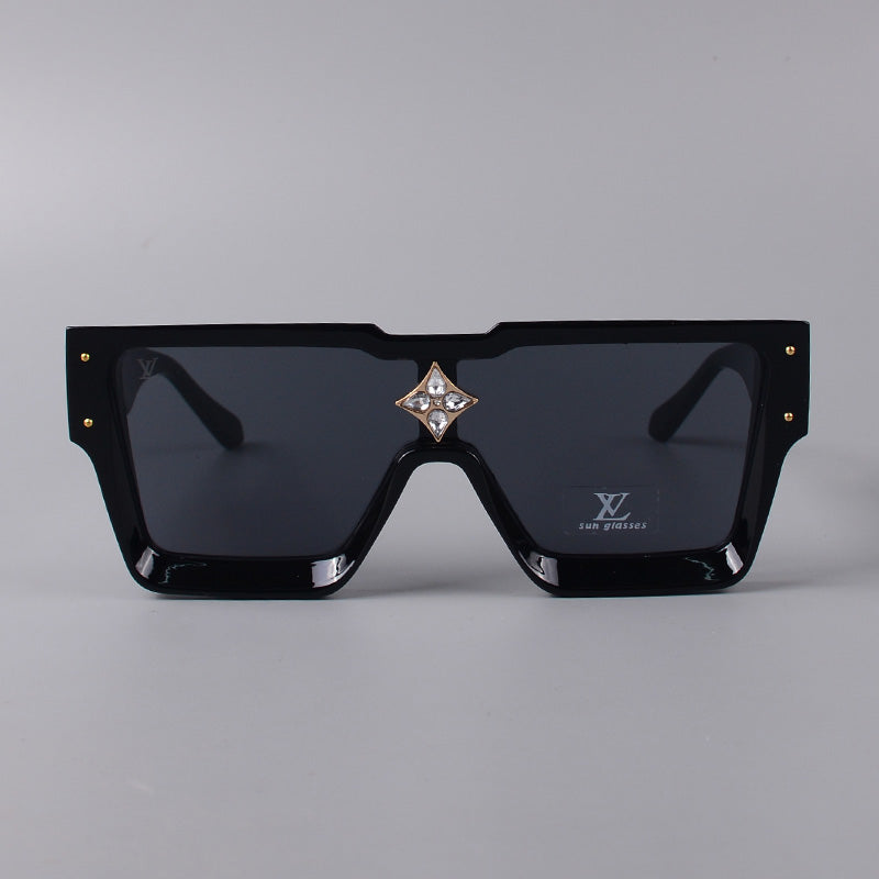 Luxury Large Frame Fashion Sunglasses—82978s-sss62