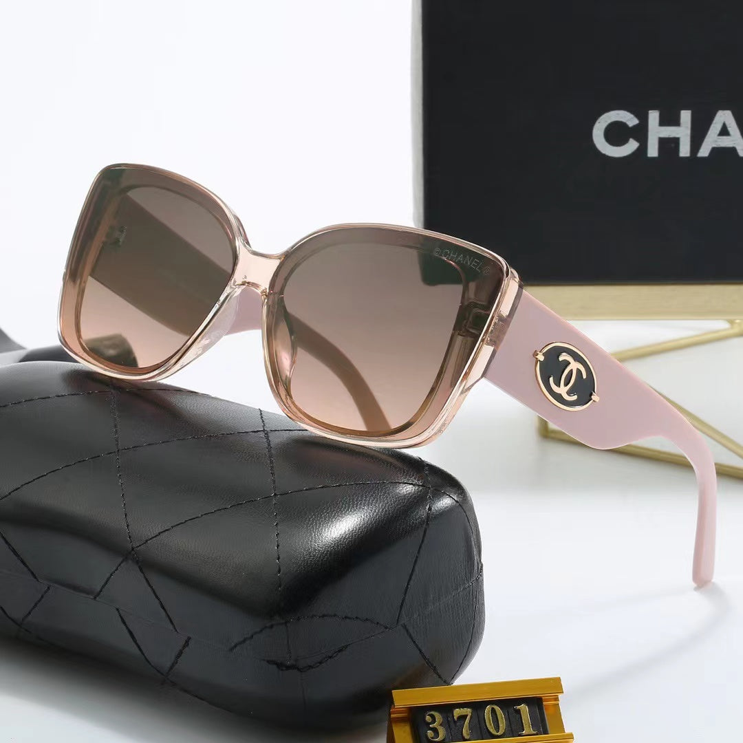 Fashion cat-eye sunglasses 3701s-sss62