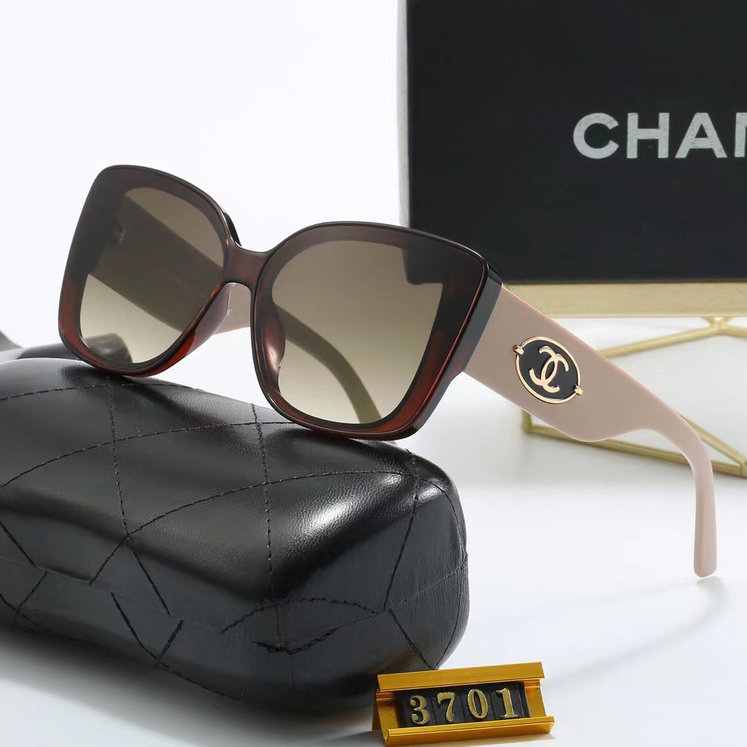 Fashion cat-eye sunglasses 3701s-sss62