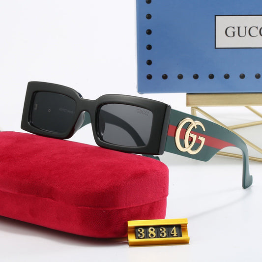 New Cat-Eye  Square Frame Sunglasses 3834s-sss62