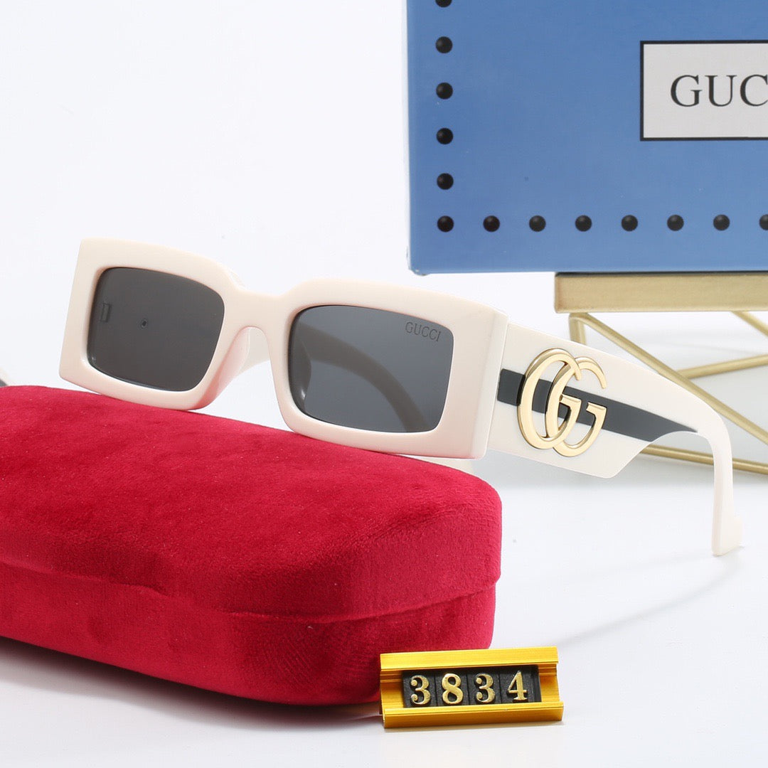 New Cat-Eye  Square Frame Sunglasses 3834s-sss62
