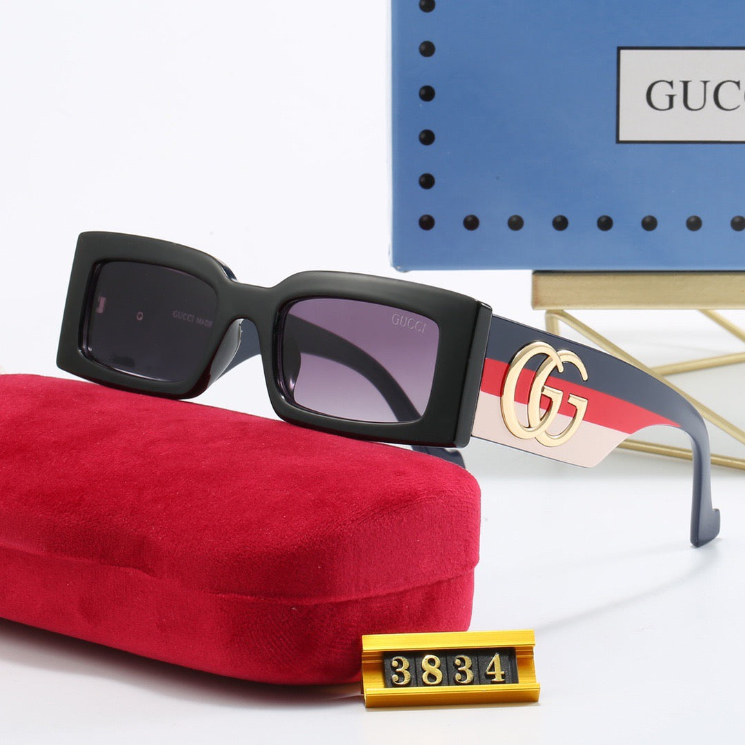 New Cat-Eye  Square Frame Sunglasses 3834s-sss62