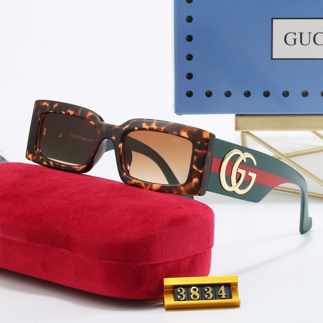 New Cat-Eye  Square Frame Sunglasses 3834s-sss62