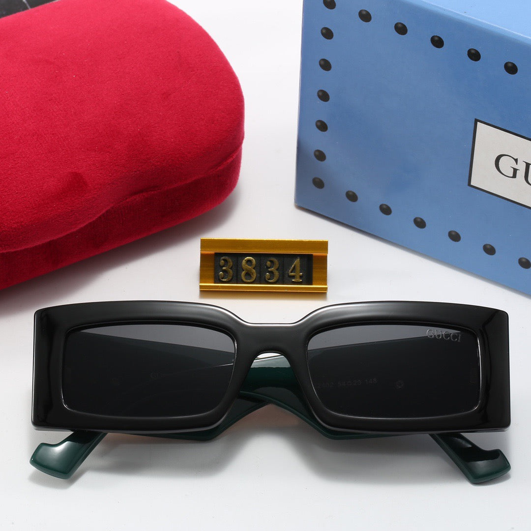 New Cat-Eye  Square Frame Sunglasses 3834s-sss62