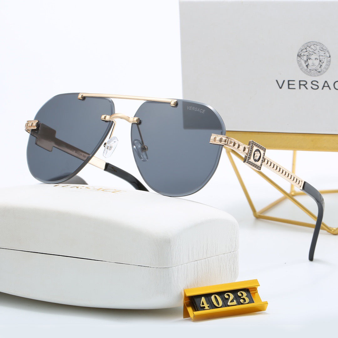 Metal aviator sunglasses 4023s-sss62