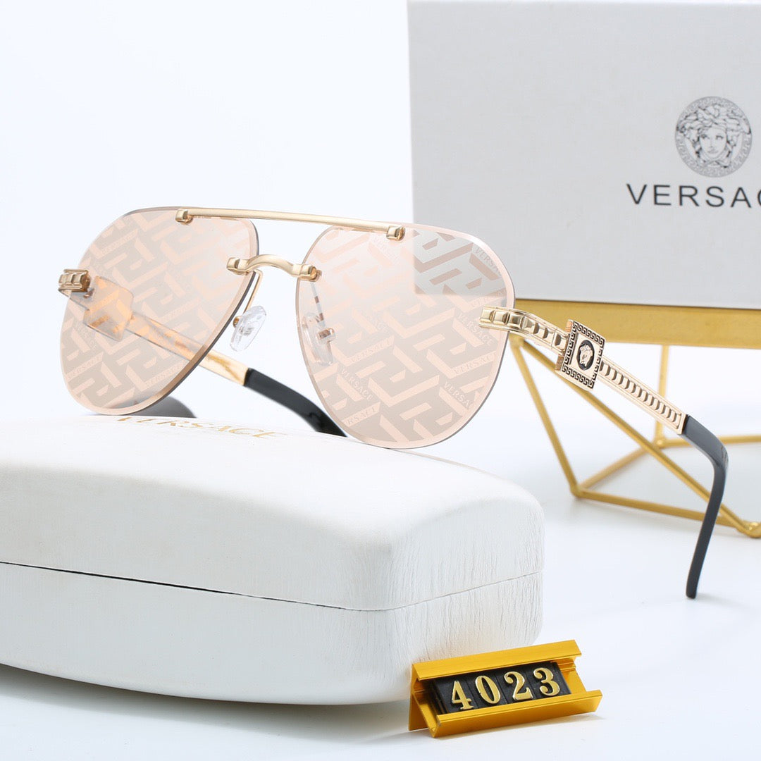 Metal aviator sunglasses 4023s-sss62