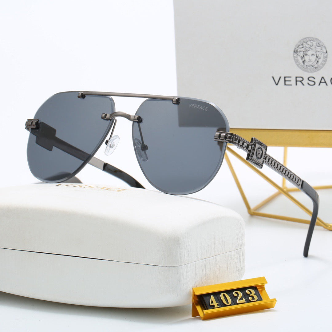 Metal aviator sunglasses 4023s-sss62