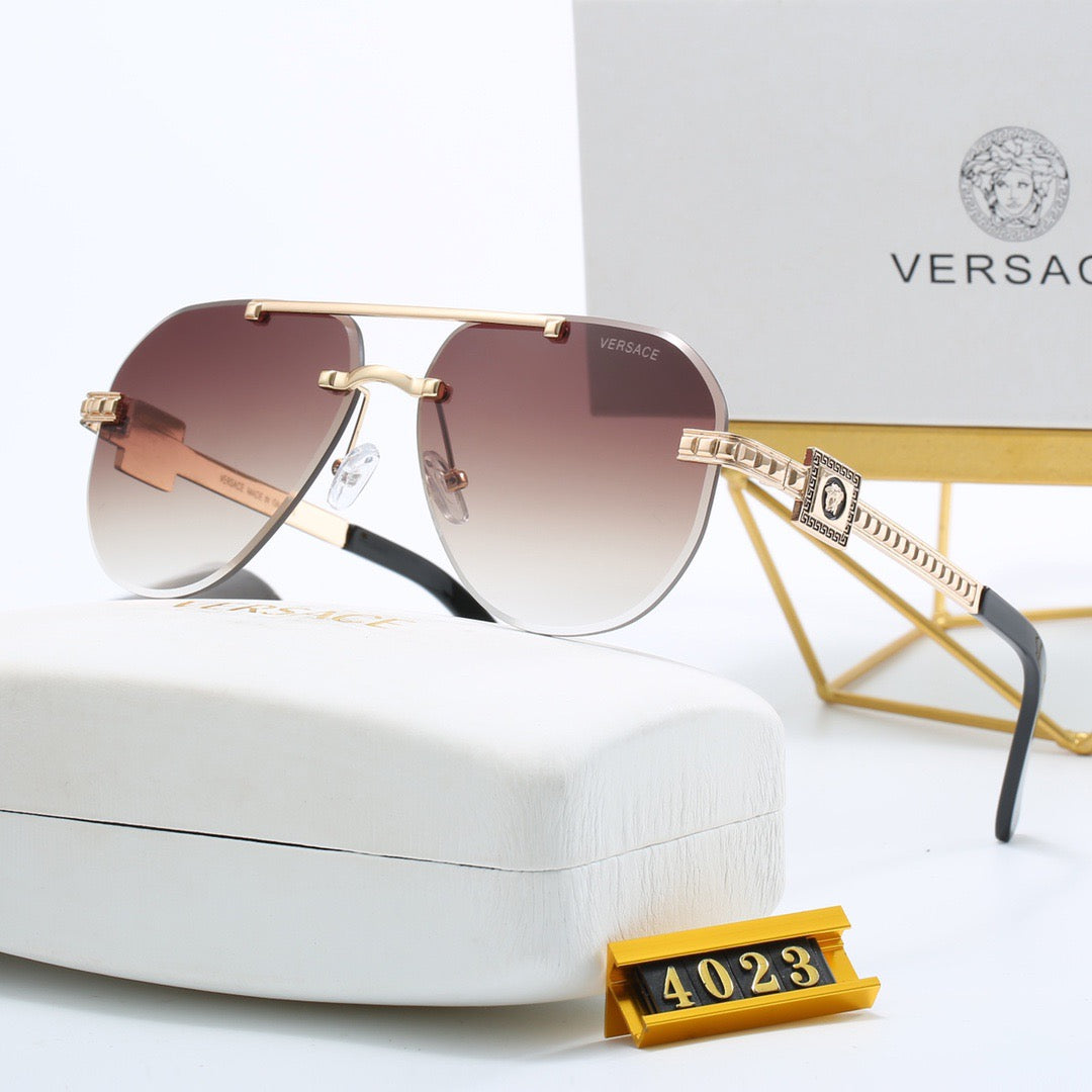 Metal aviator sunglasses 4023s-sss62