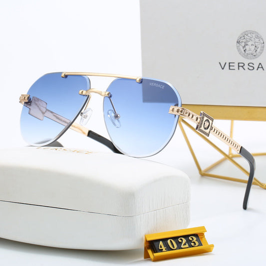 Metal aviator sunglasses 4023s-sss62
