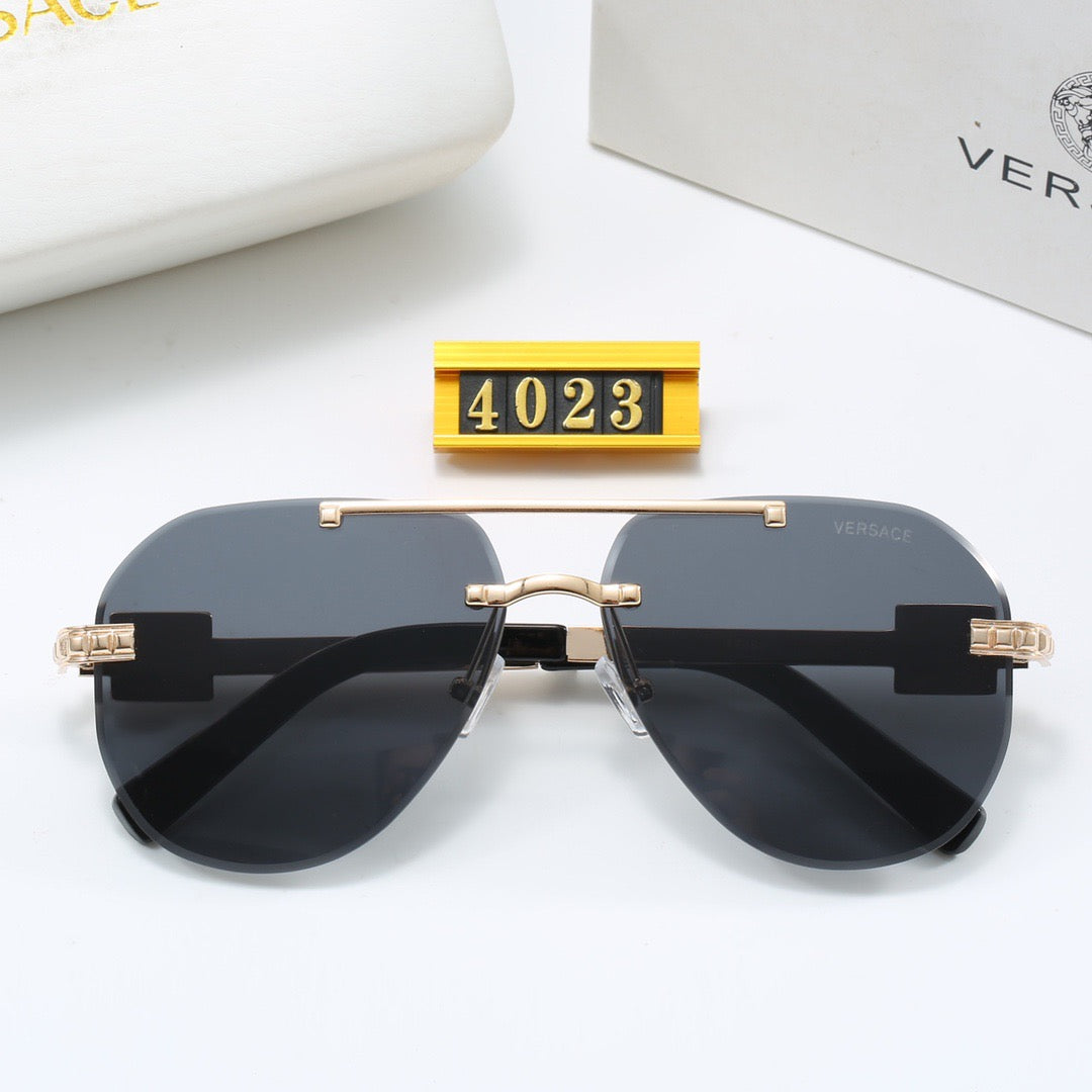 Metal aviator sunglasses 4023s-sss62