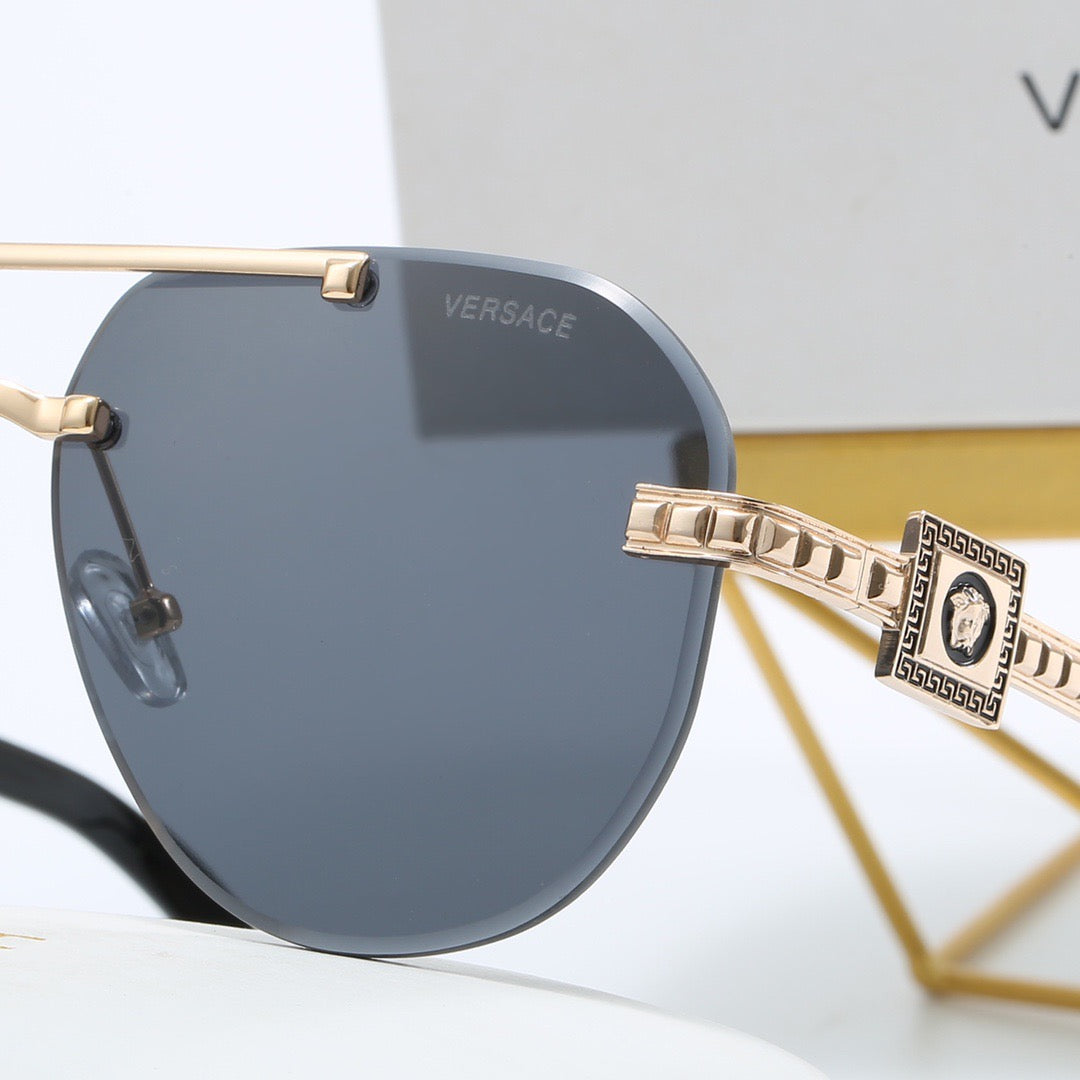 Metal aviator sunglasses 4023s-sss62