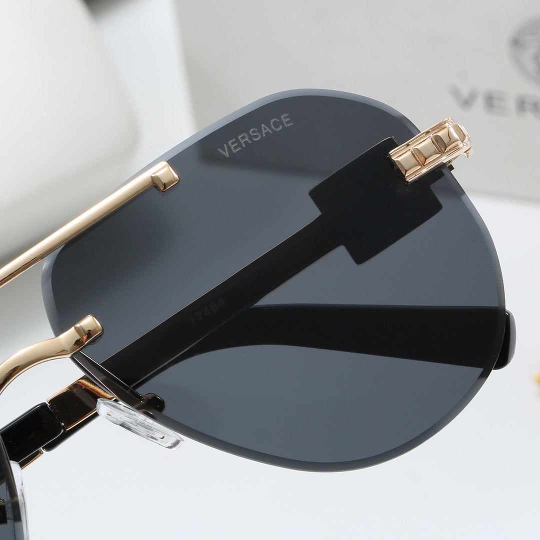 Metal aviator sunglasses 4023s-sss62