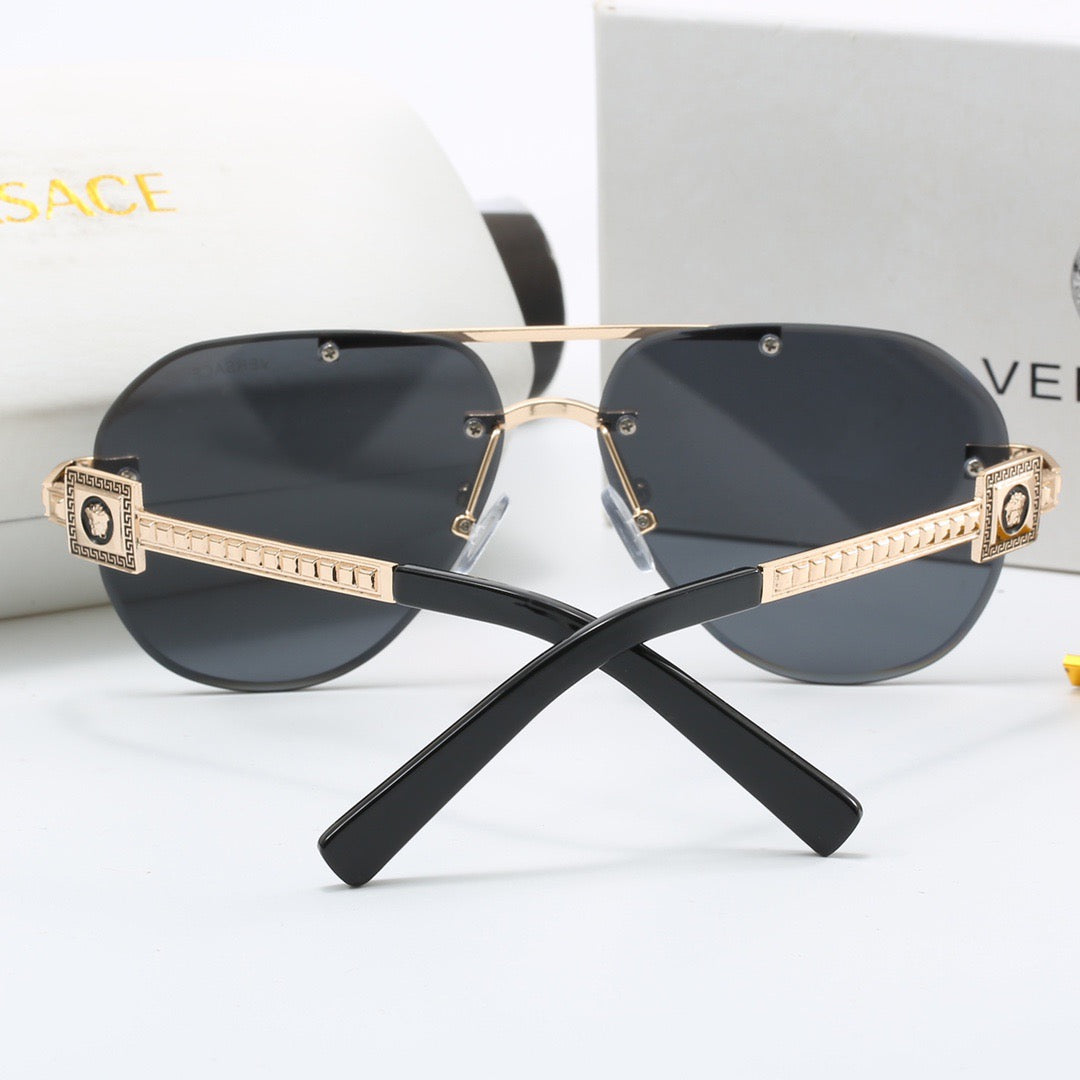 Metal aviator sunglasses 4023s-sss62
