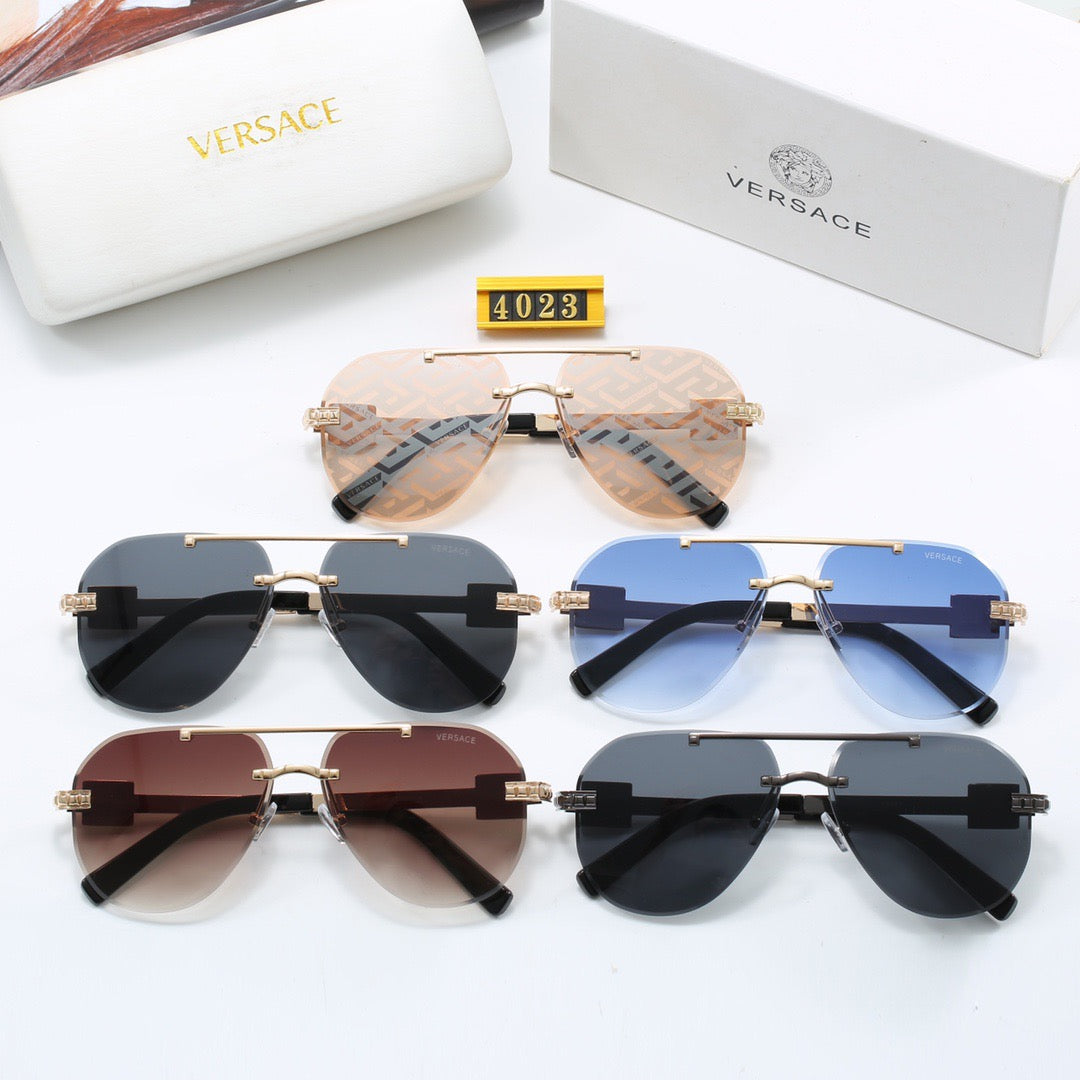 Metal aviator sunglasses 4023s-sss62