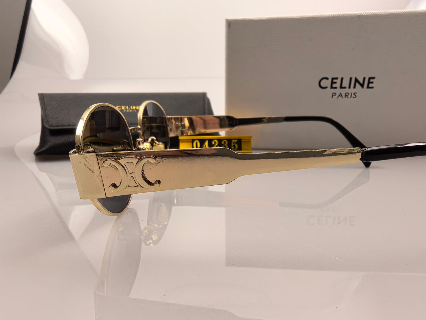 Luxury Large Frame Sunglasses Y-0882s-sss622