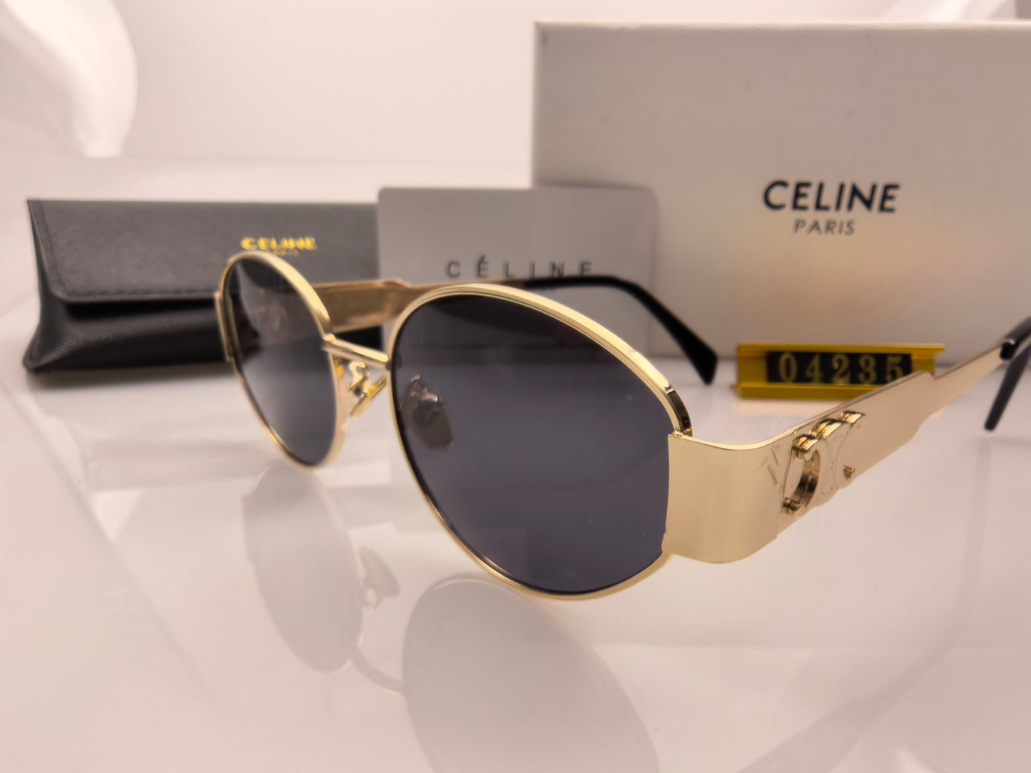 Luxury Large Frame Sunglasses Y-0882s-sss622
