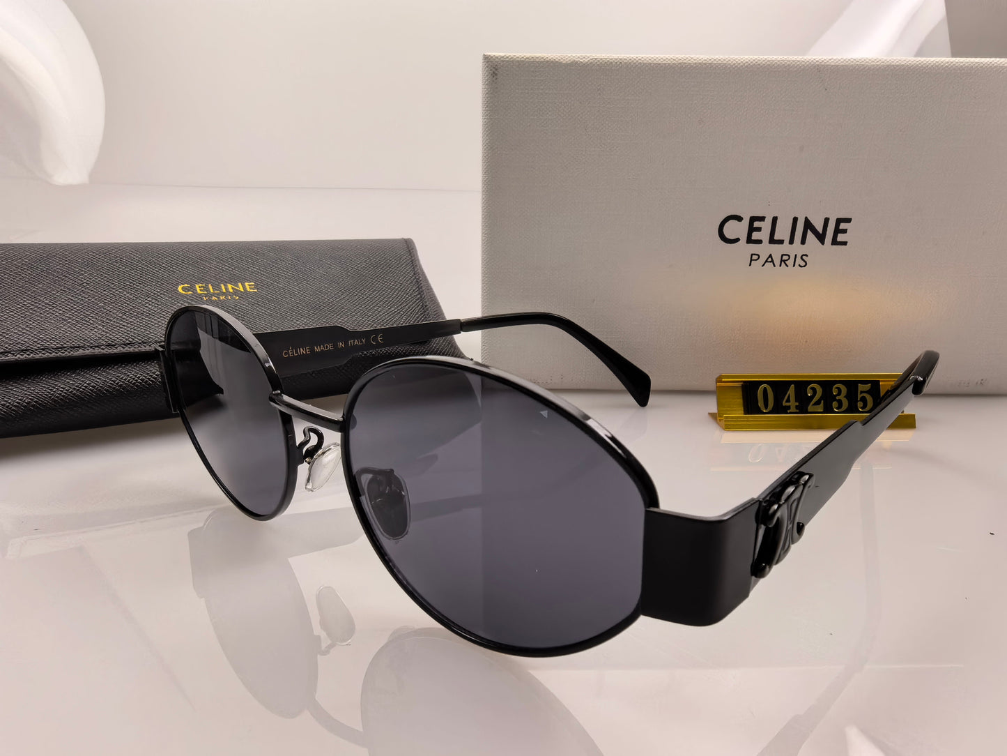 Luxury Large Frame Sunglasses Y-0882s-sss622