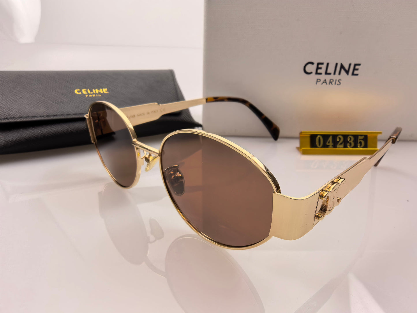 Luxury Large Frame Sunglasses Y-0882s-sss622