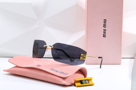 Luxury Large Frame Sunglasses Y-0857s-sss62