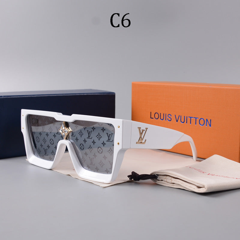 Luxury Large Frame Fashion Sunglasses—82978s-sss62