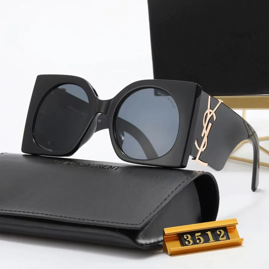 Retro large frame sunglasses 3512s-sss62