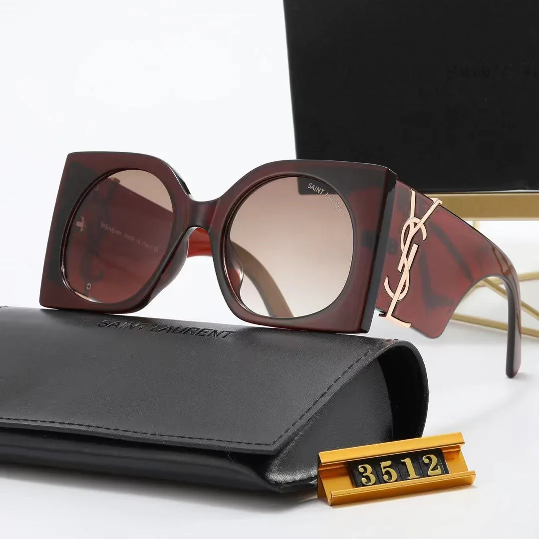 Retro large frame sunglasses 3512s-sss62
