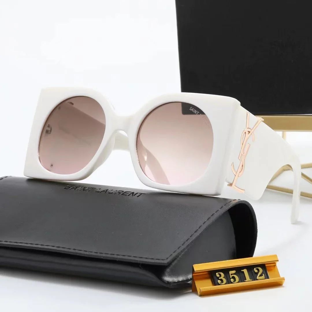 Retro large frame sunglasses 3512s-sss62