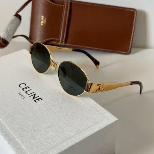 Oval-frametone METAL SUNGLASSESs-sss62