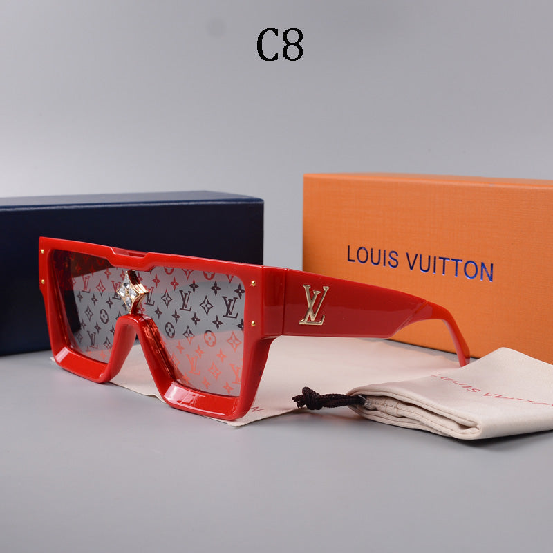 Luxury Large Frame Fashion Sunglasses—82978s-sss62