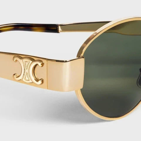 Oval-frametone METAL SUNGLASSESs-sss62