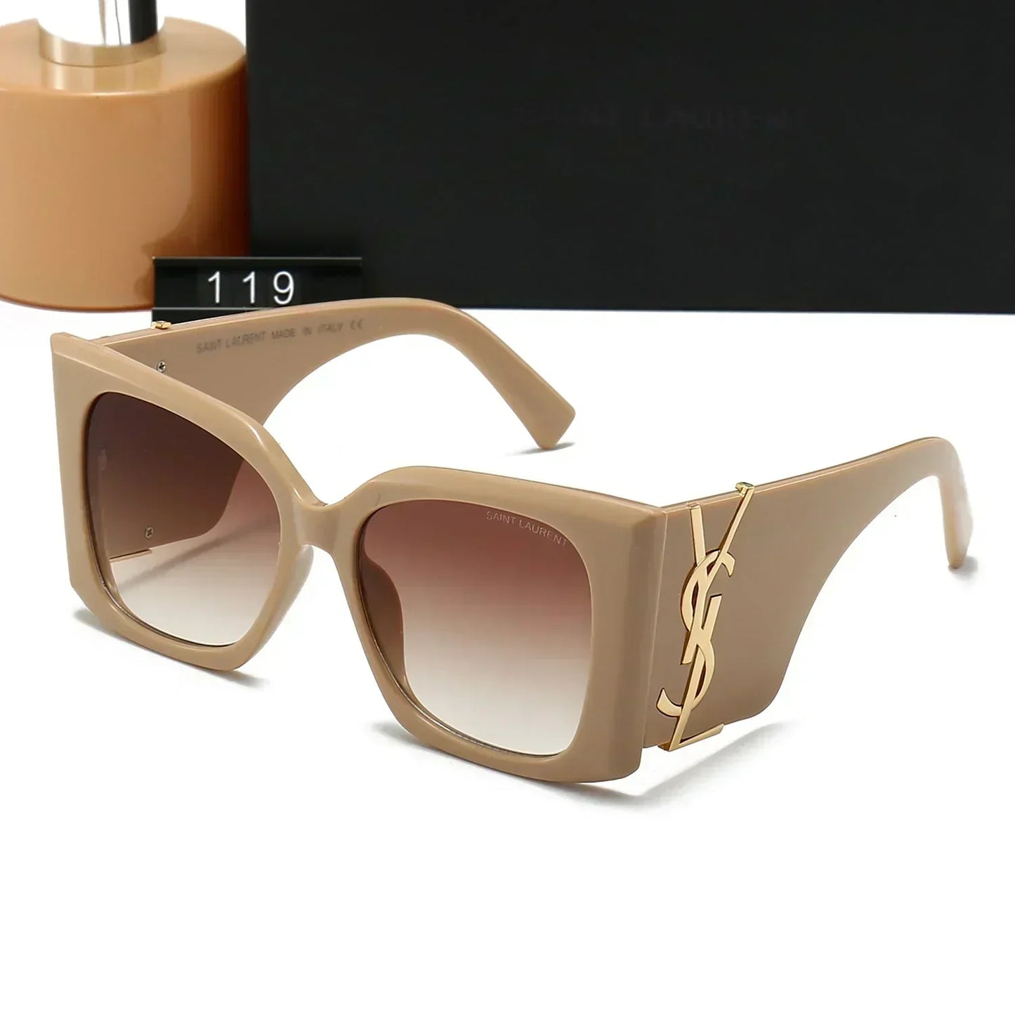 Luxury Large Frame Sunglasses Y-018s-sss62