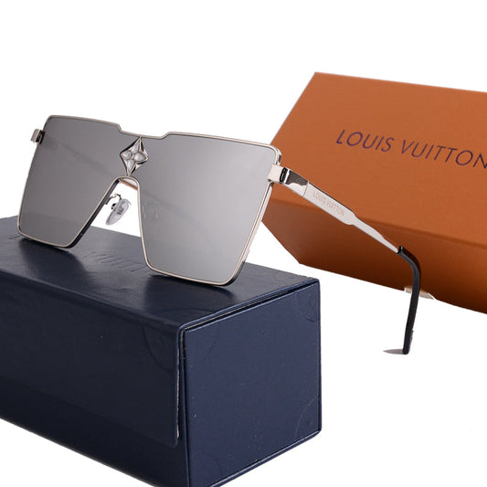 Luxury Large Frame Sunglasses Y-0882s-sss621