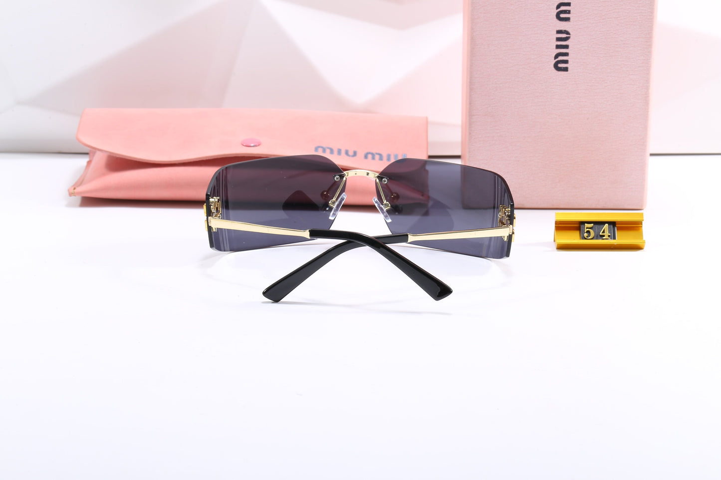 Luxury Large Frame Sunglasses Y-0857s-sss62