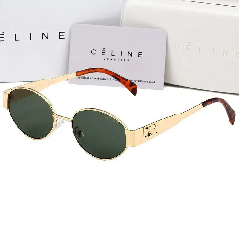 Oval-frametone METAL SUNGLASSESs-sss62