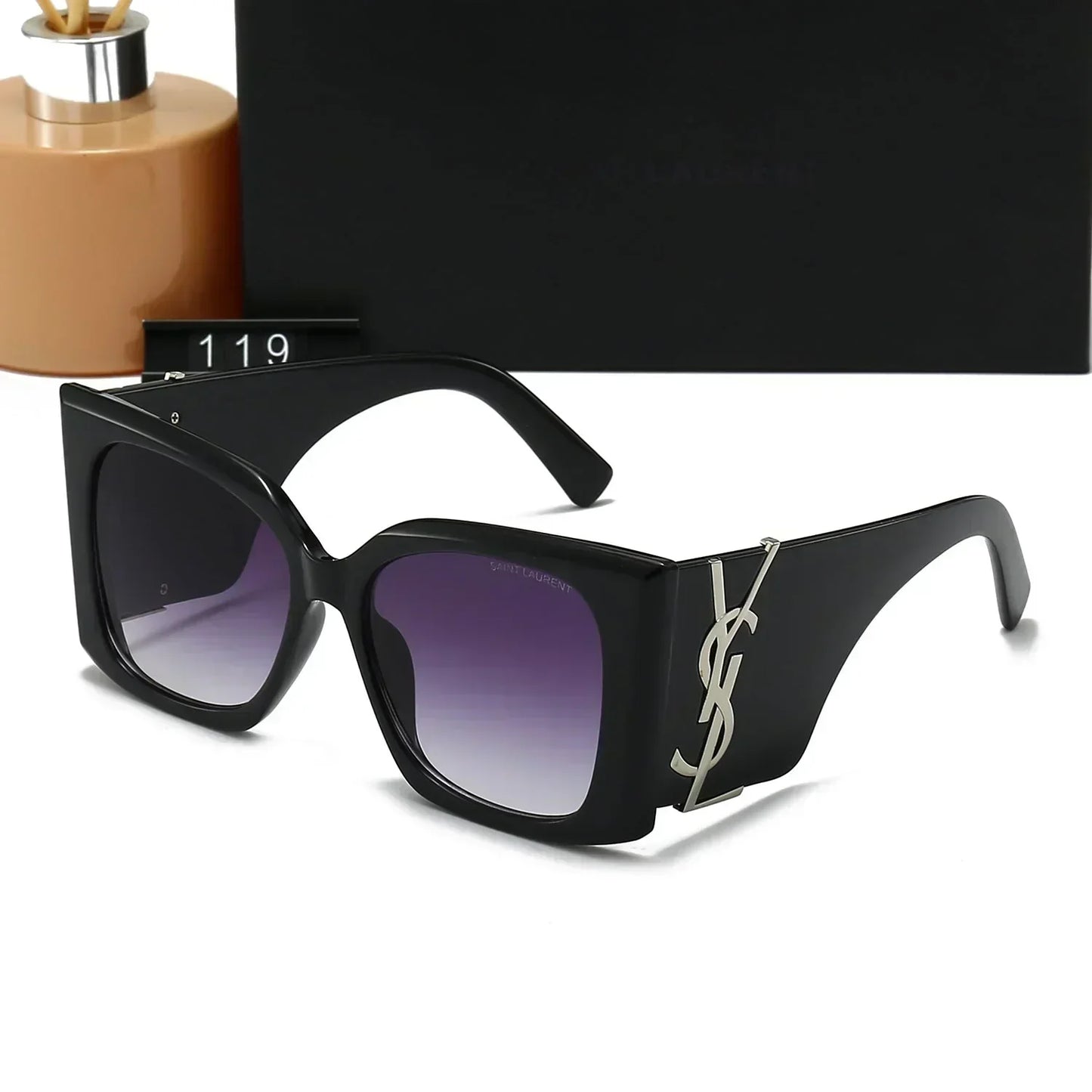 Luxury Large Frame Sunglasses Y-018s-sss62