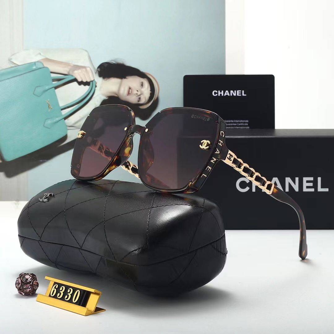 Women's Fashion Full Frame Letter Sunglasses 6330s-sss62