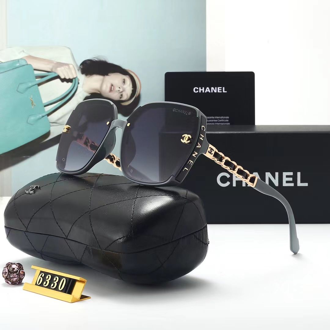 Women's Fashion Full Frame Letter Sunglasses 6330s-sss62