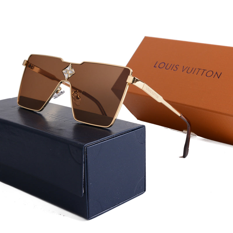 Luxury Large Frame Sunglasses Y-0882s-sss621