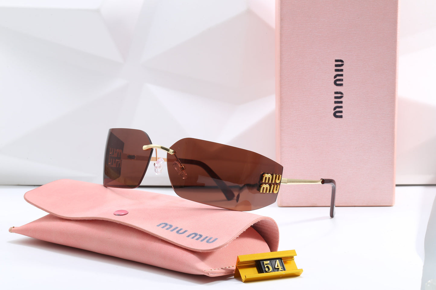 Luxury Large Frame Sunglasses Y-0857s-sss62