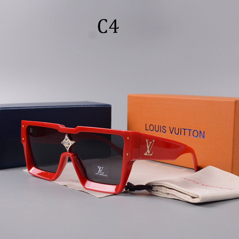 Luxury Large Frame Fashion Sunglasses—82978s-sss62