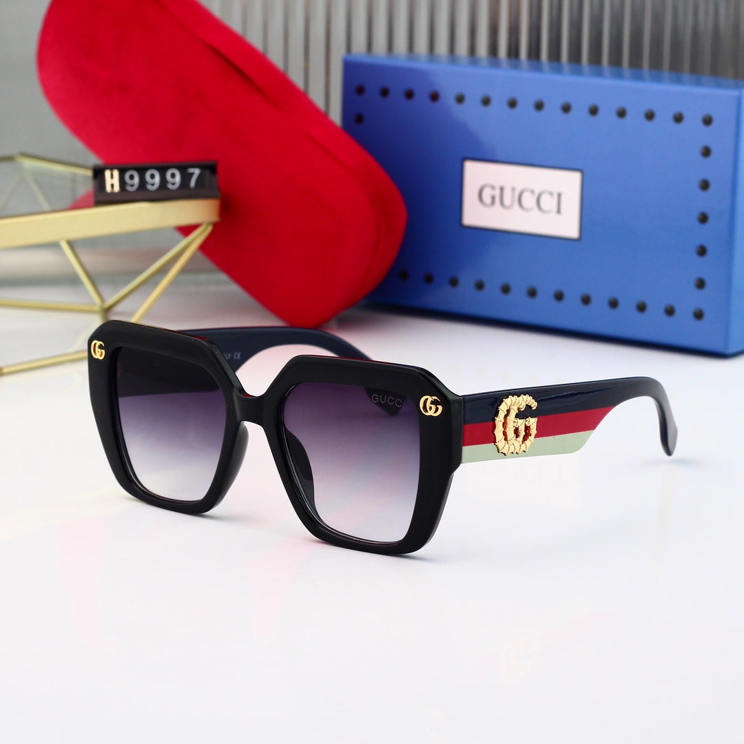 Fashionable square sunglasses 9997s-sss62