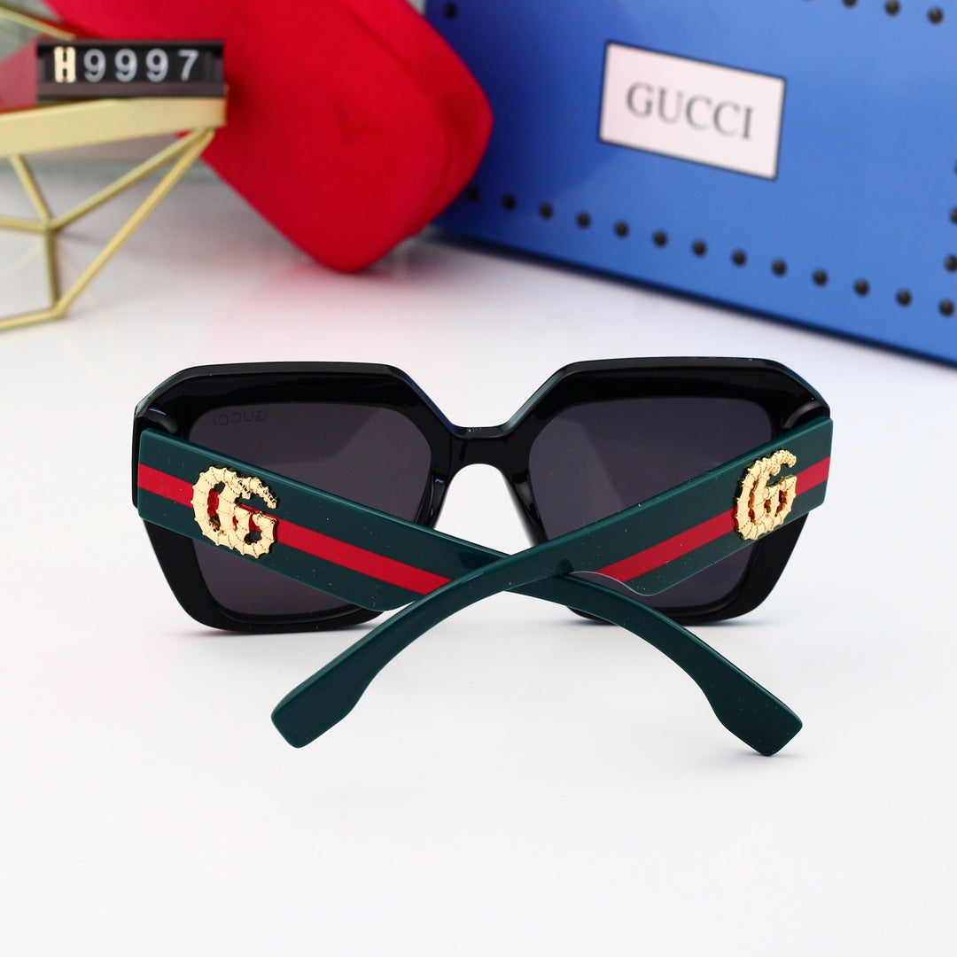 Fashionable square sunglasses 9997s-sss62