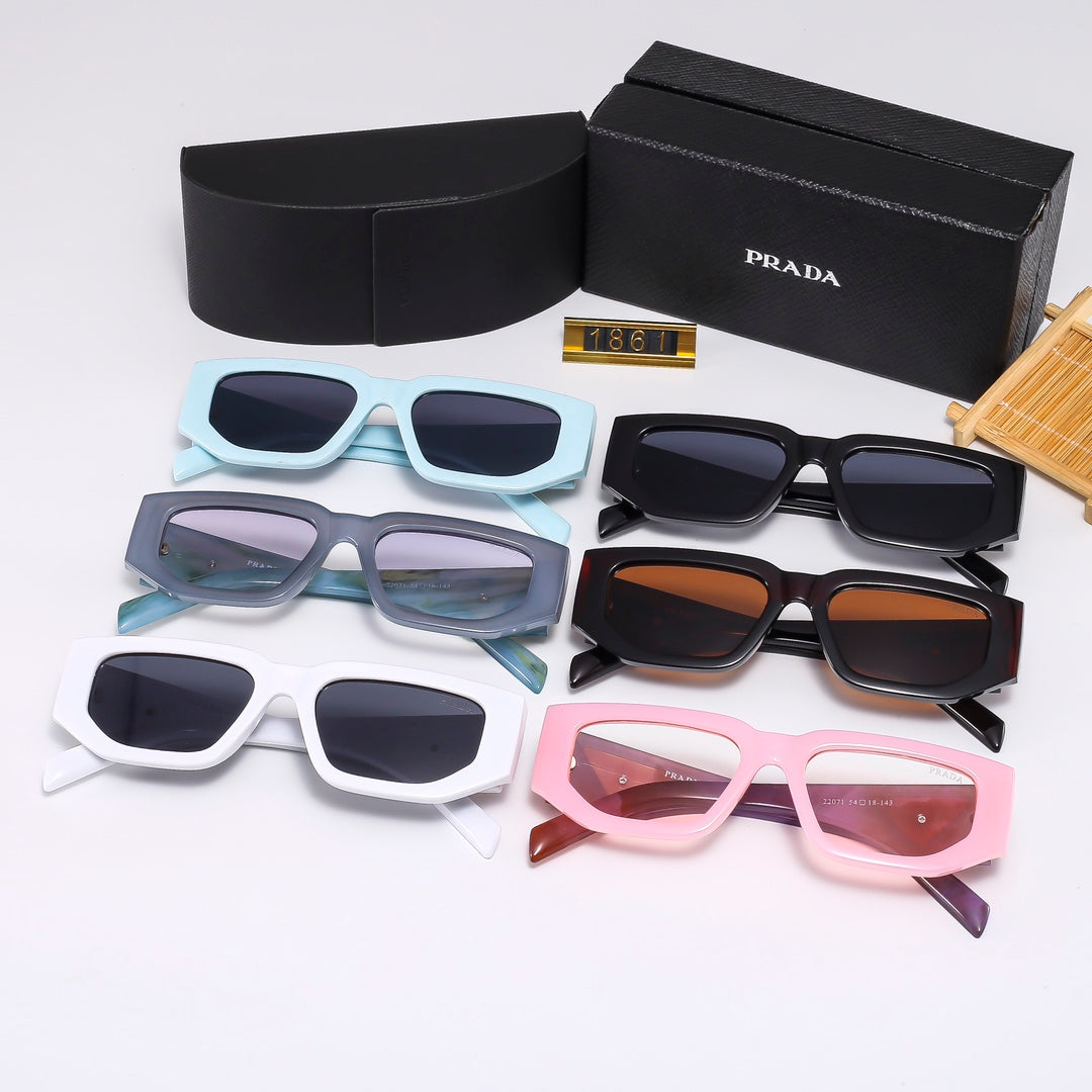Retro Polygonal Mesh Unisex Sunglasses 1861s-sss62
