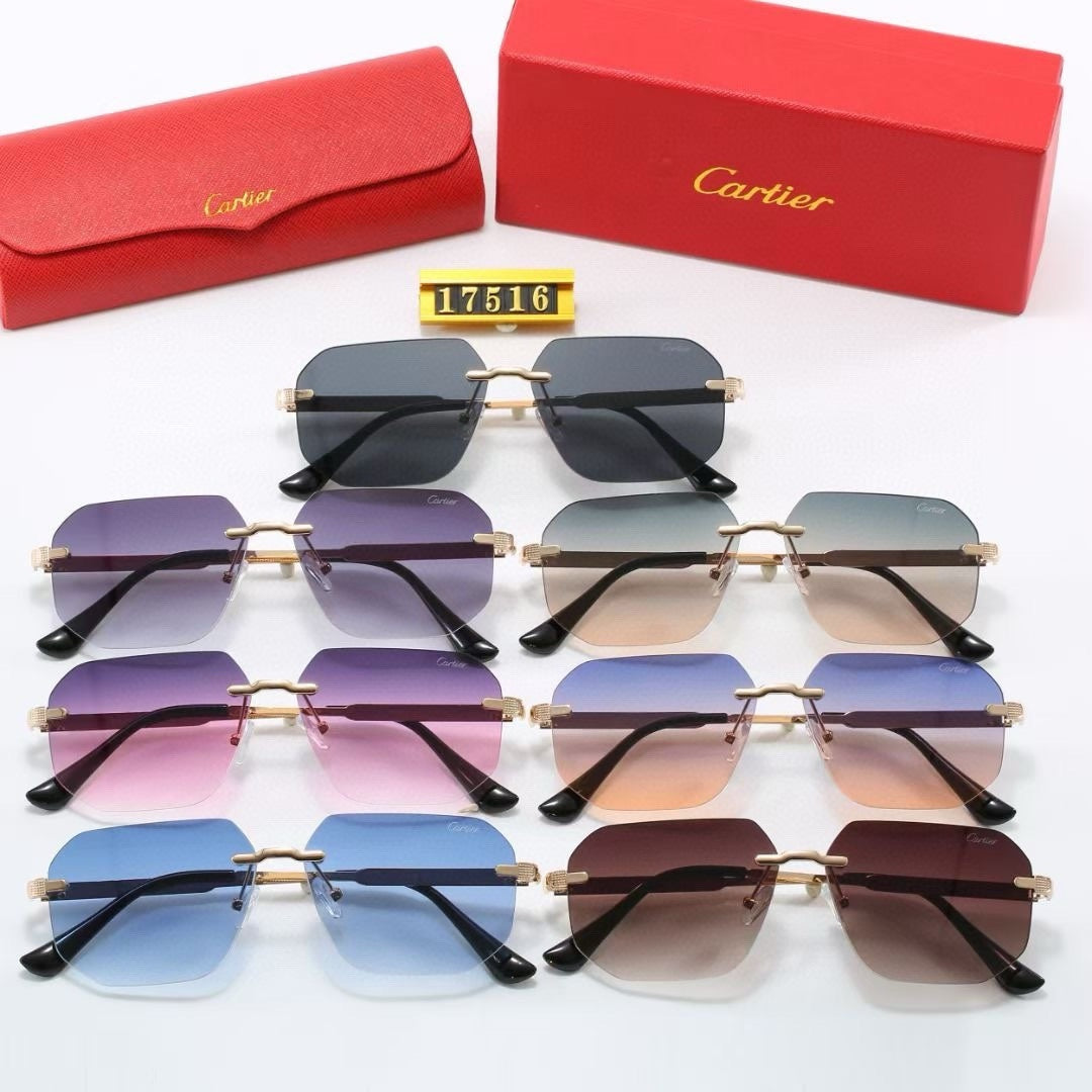 Fashion hot 7 color sunglasses 17156s-sss62