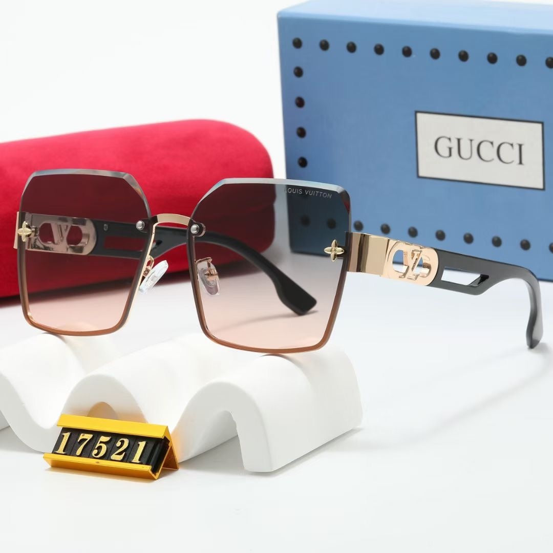 Fashion hot 6 color sunglasses 17521s-sss62