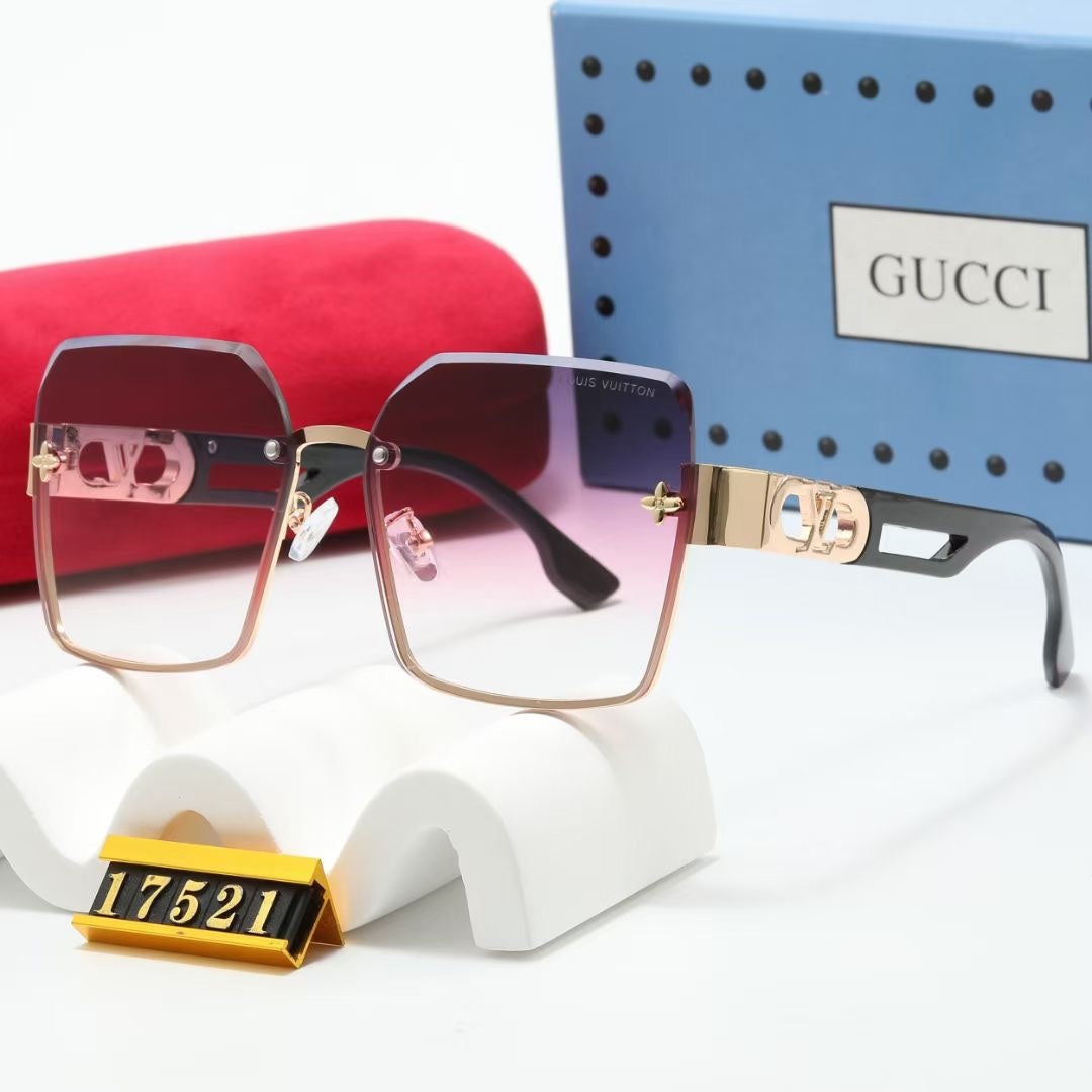 Fashion hot 6 color sunglasses 17521s-sss62